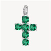 Necklace Brosway Woman FANCY LIFE GREEN in Silver FLG11 - FLG11